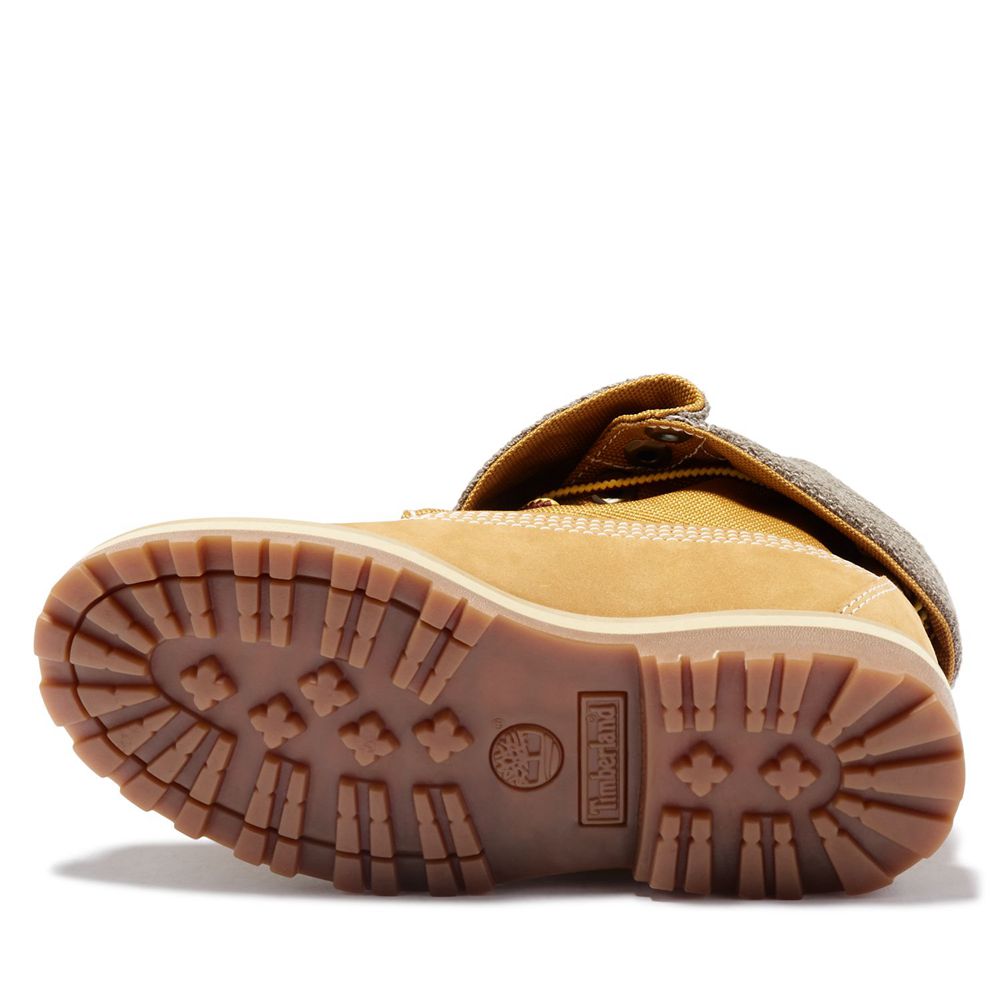 Zapatillas Timberland Niños Junior Courma Roll-Top Boots Marrones - Chile OAF-427583